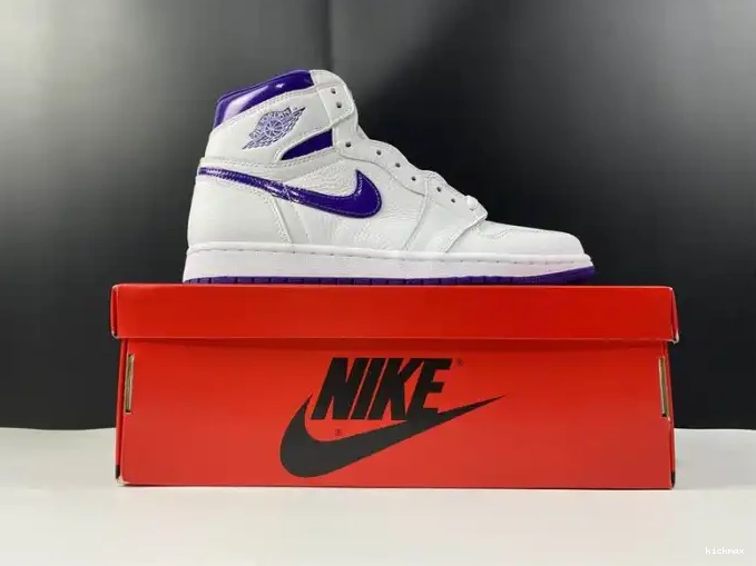 Cheap 1 PURPLE JORDAN RETRO HIGH CD0461-151 COURT AIR 0510